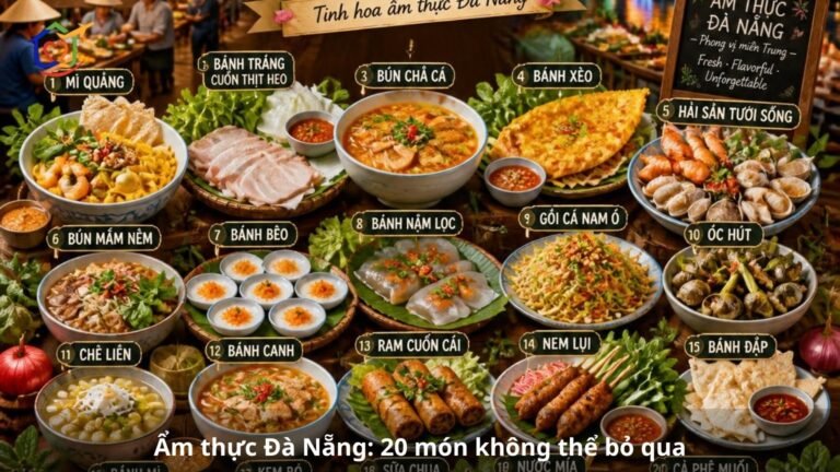 Ẩm thực Đà Nẵng 20 món không thể bỏ qua