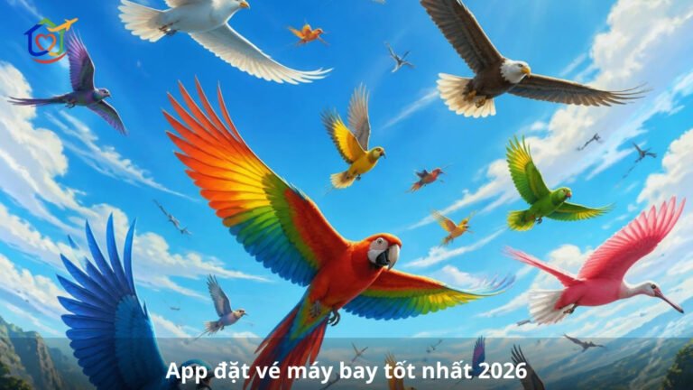 App đặt vé máy bay tốt nhất 2026