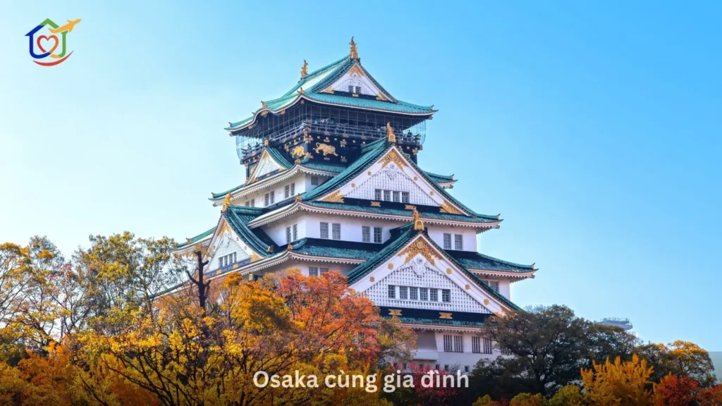Osaka cùng gia đình