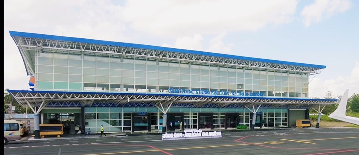 Nhà ga Cảng hàng không Rạch Giá, điểm đến của chuyến bay từ TP.HCM đi Rạch Giá