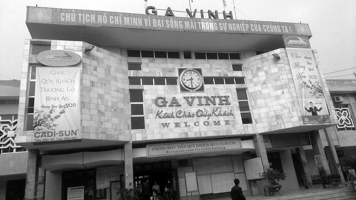 Nhà ga Vinh, Nghệ An – điểm đến của chuyến tàu đêm từ Huế