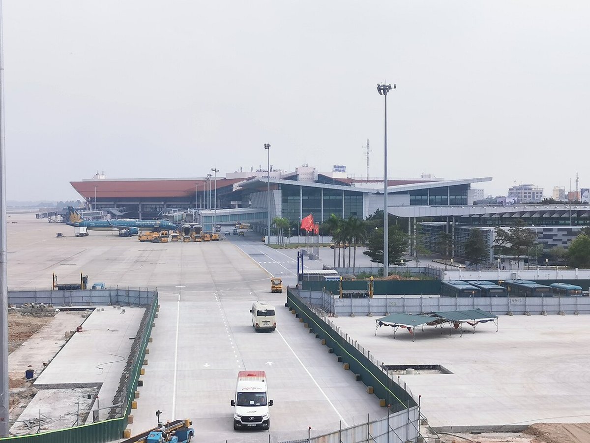 Nhà ga quốc nội sân bay Nội Bài – điểm khởi hành tuyến bay Hà Nội Huế
