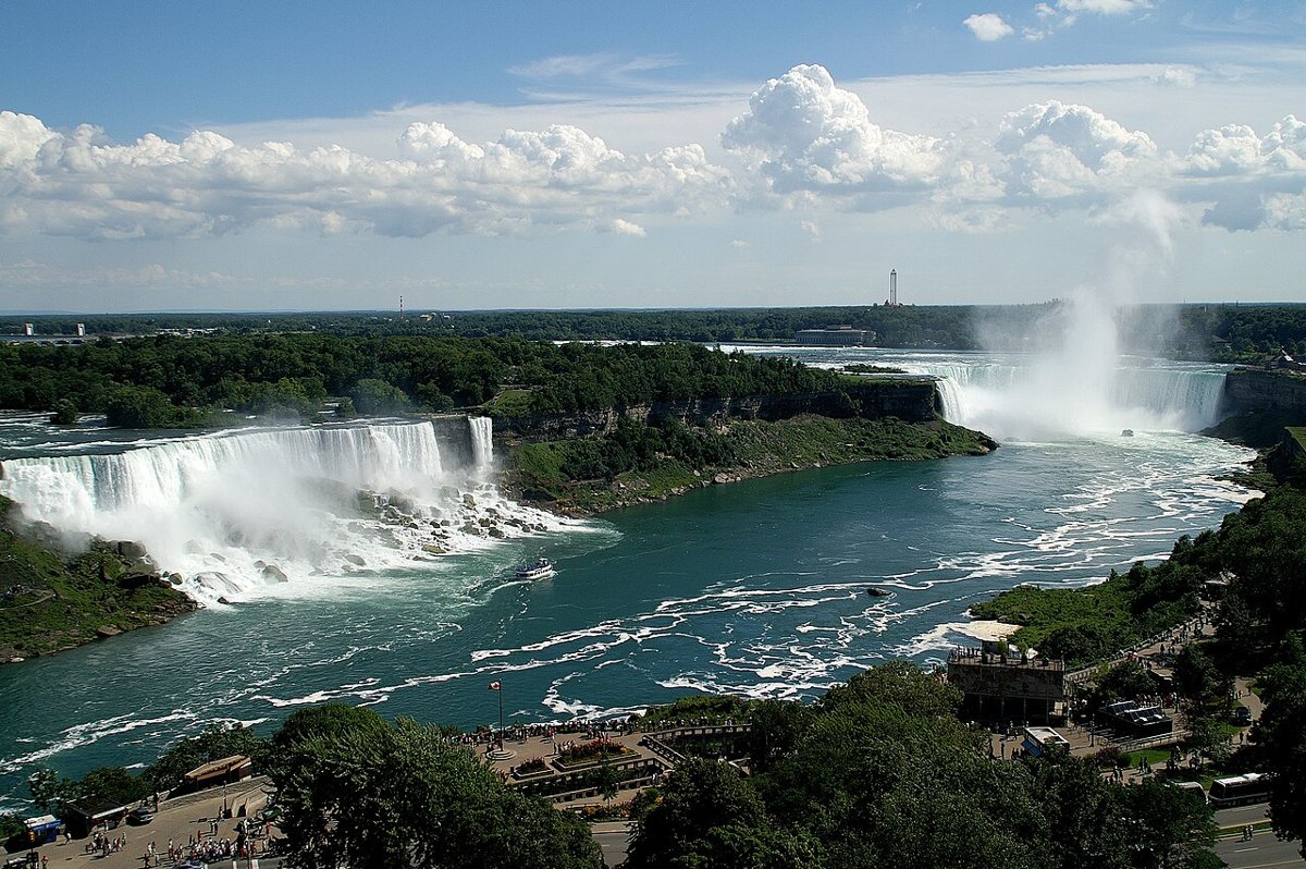 Thác Niagara nhìn từ phía Canada – điểm đến phổ biến khi xin visa du lịch Canada